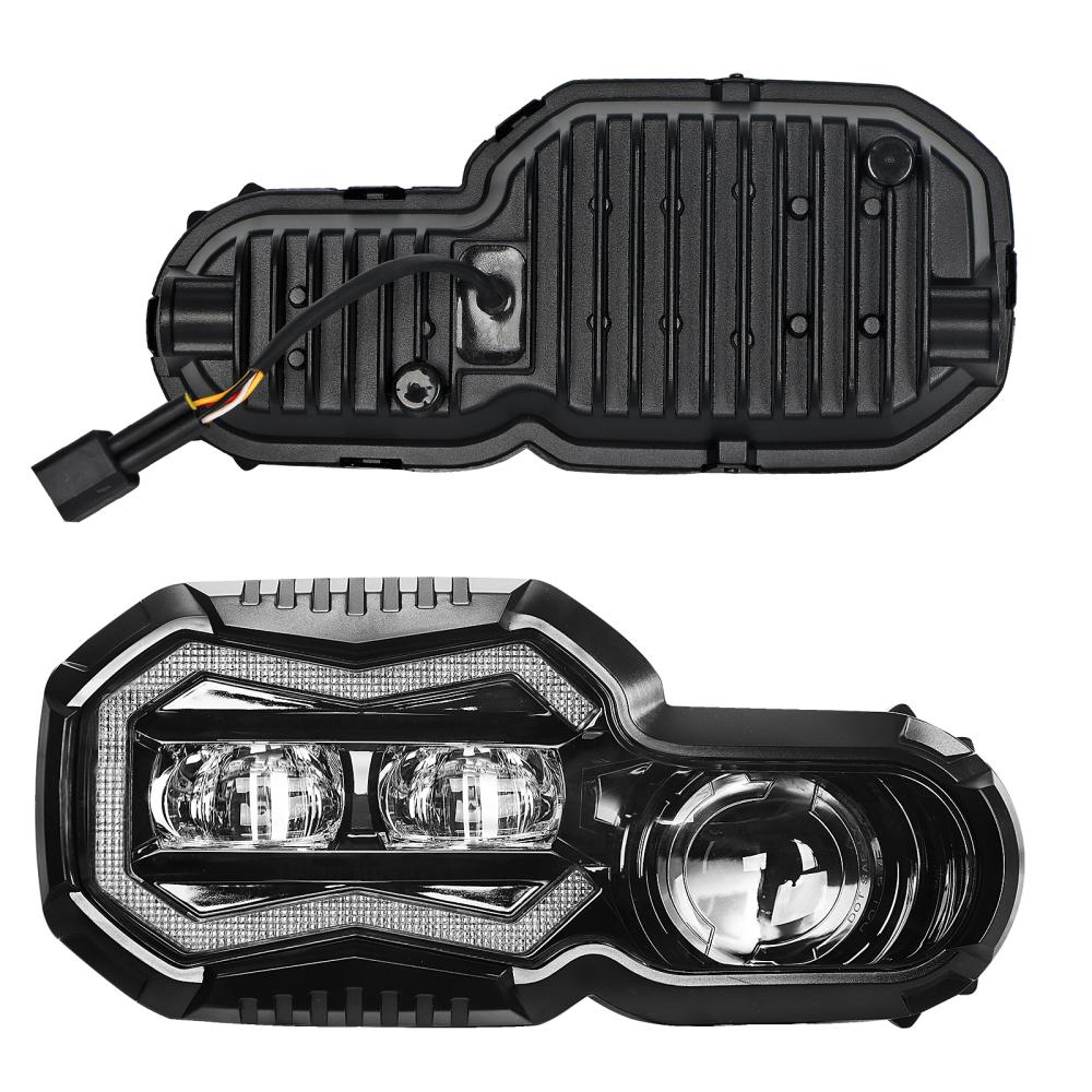 Osram LED Headlight High/Low Halo Lighting Motorcycle Headllamp for BMW - loyolight